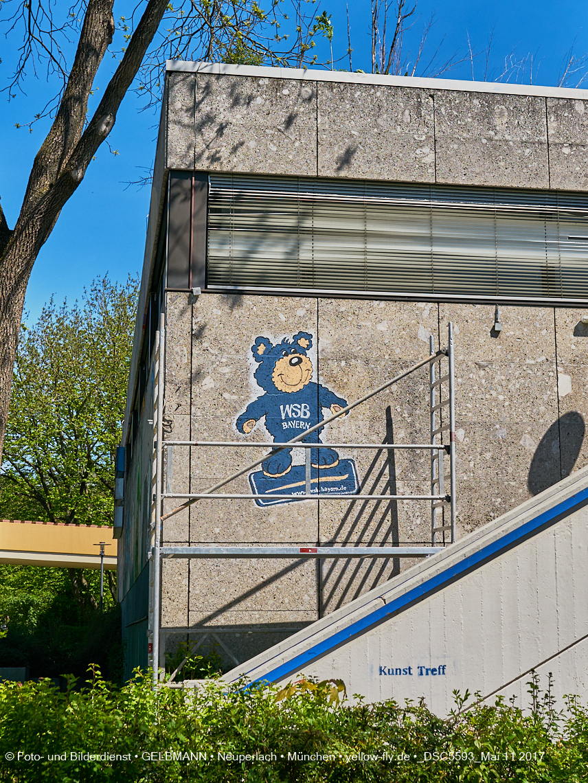 11.05.2017 - Abrissbaustelle Quiddezentrum in Neuperlach